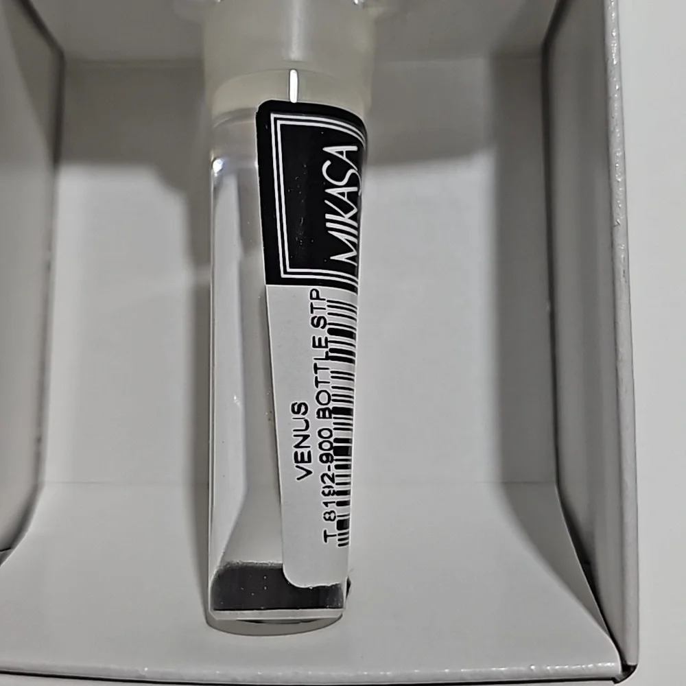 NIB MIKASA VENUS LEAD NEW CRYSTAL WINE VINTAGE BOTTLE STOPPER